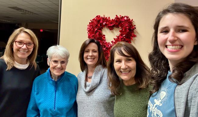 Kim Harvey Emily Selovich Laura Shoemaker Gina Gesiorski Katherine Lesavich 1